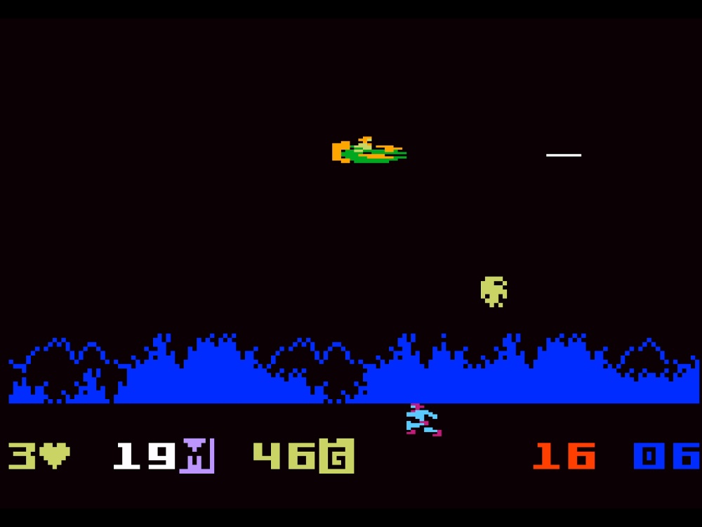 Gameplay of Masters of the Universe: The Power of He-Man for Intellivision